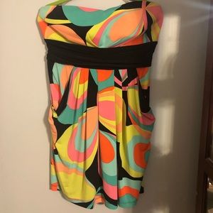 Vintage Retro Tube Top Dress